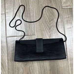 Vintage Preston & York Small Shoulder Purse Bag -Black